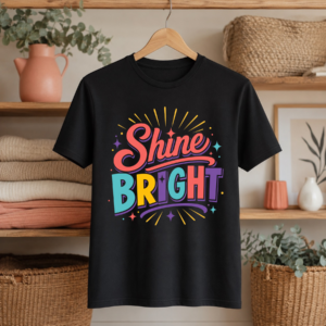 Shine Bright Positive Vibes Shirt