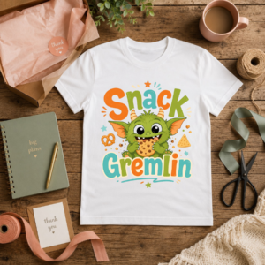 Playful Snack Gremlin Kids' T-Shirt