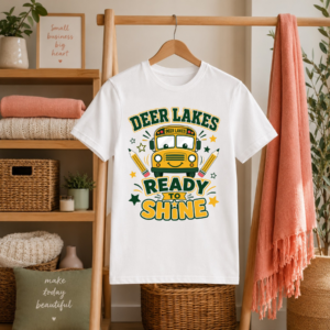 Deer Lakes "Ready To Shine" Back to School T-Shirt