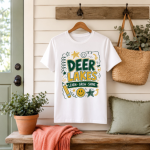 Deer Lakes "Learn - Grow - Shine" Back to School Shirt