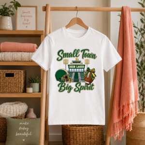 Small Town, Big Spirit Tee - Deer Lakes