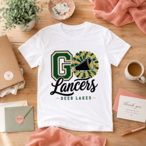 Go Lancers Deer Lakes Spirit Wear T‑Shirt