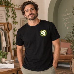 Deer Lakes Crossed Lances Left Chest Adult Tee