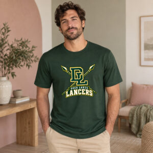 Deer Lakes DL Crossed Lances Adult Tee