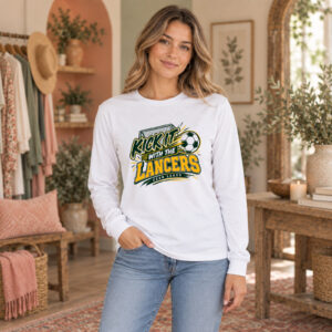 Kick It with the Lancers Soccer Long Sleeve Tee