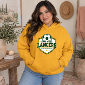 Home of the Lancers Soccer Badge Hoodie