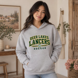 Deer Lakes Lancers Soccer Classic Hoodie
