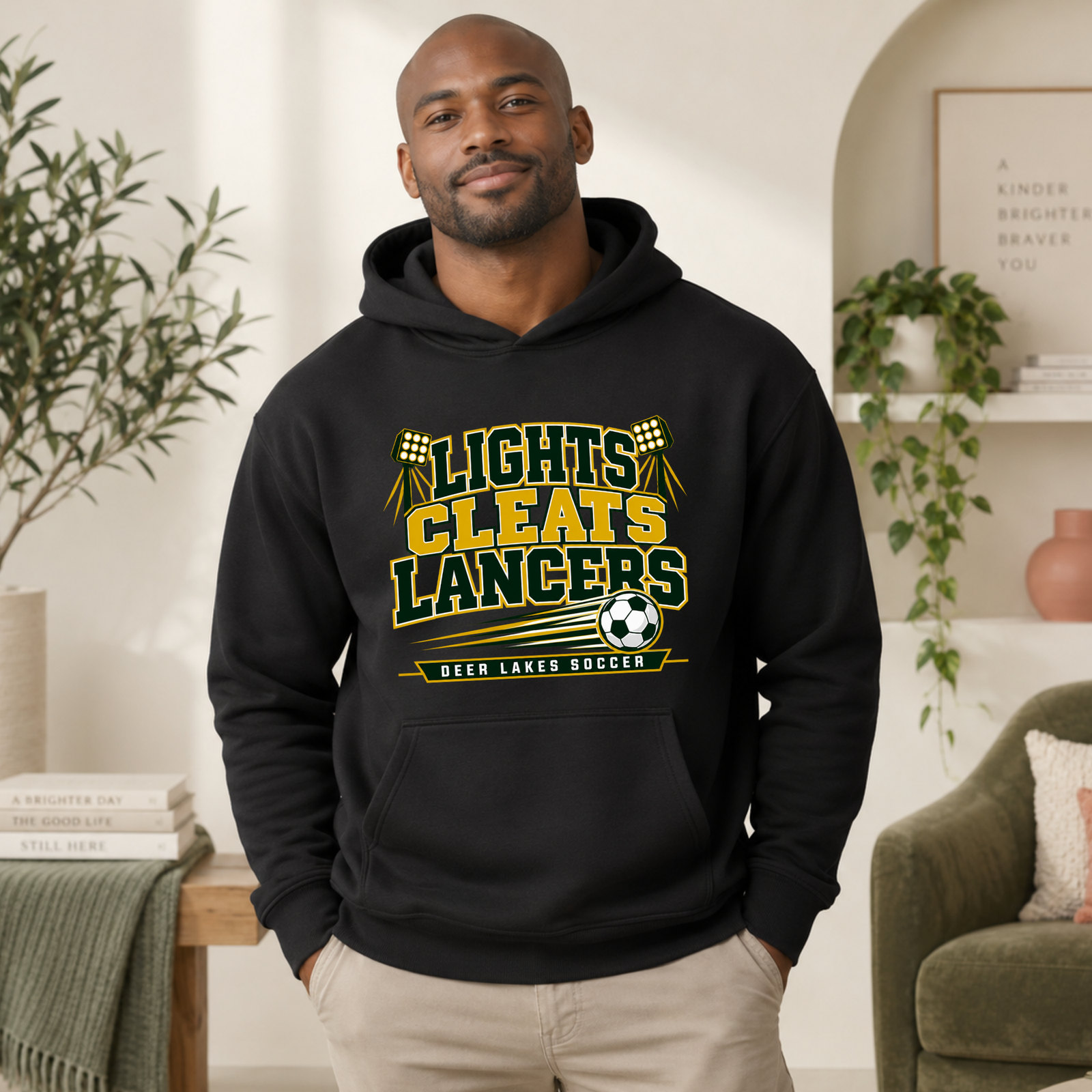 Lights Cleats Lancers Hoodie