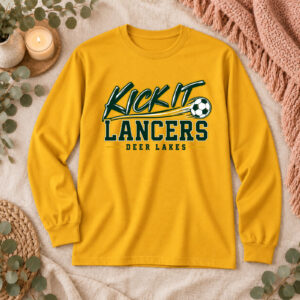Kick It Lancers Soccer Long Sleeve Tee