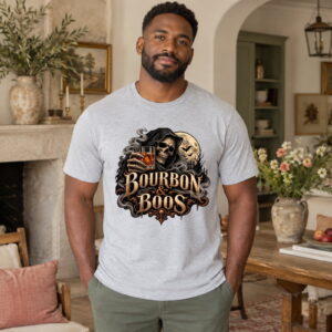 Bourbon & Boos Adult Short Sleeve Tee