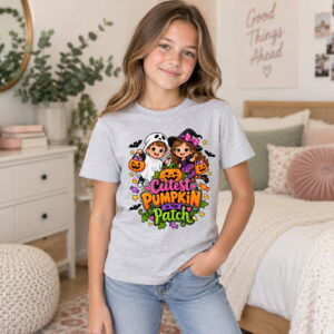Cutest Pumpkin in the Patch Halloween Friends Youth Short Sleeve Tee