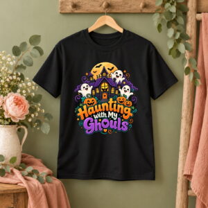 Haunting With My Ghouls Youth Short Sleeve Tee