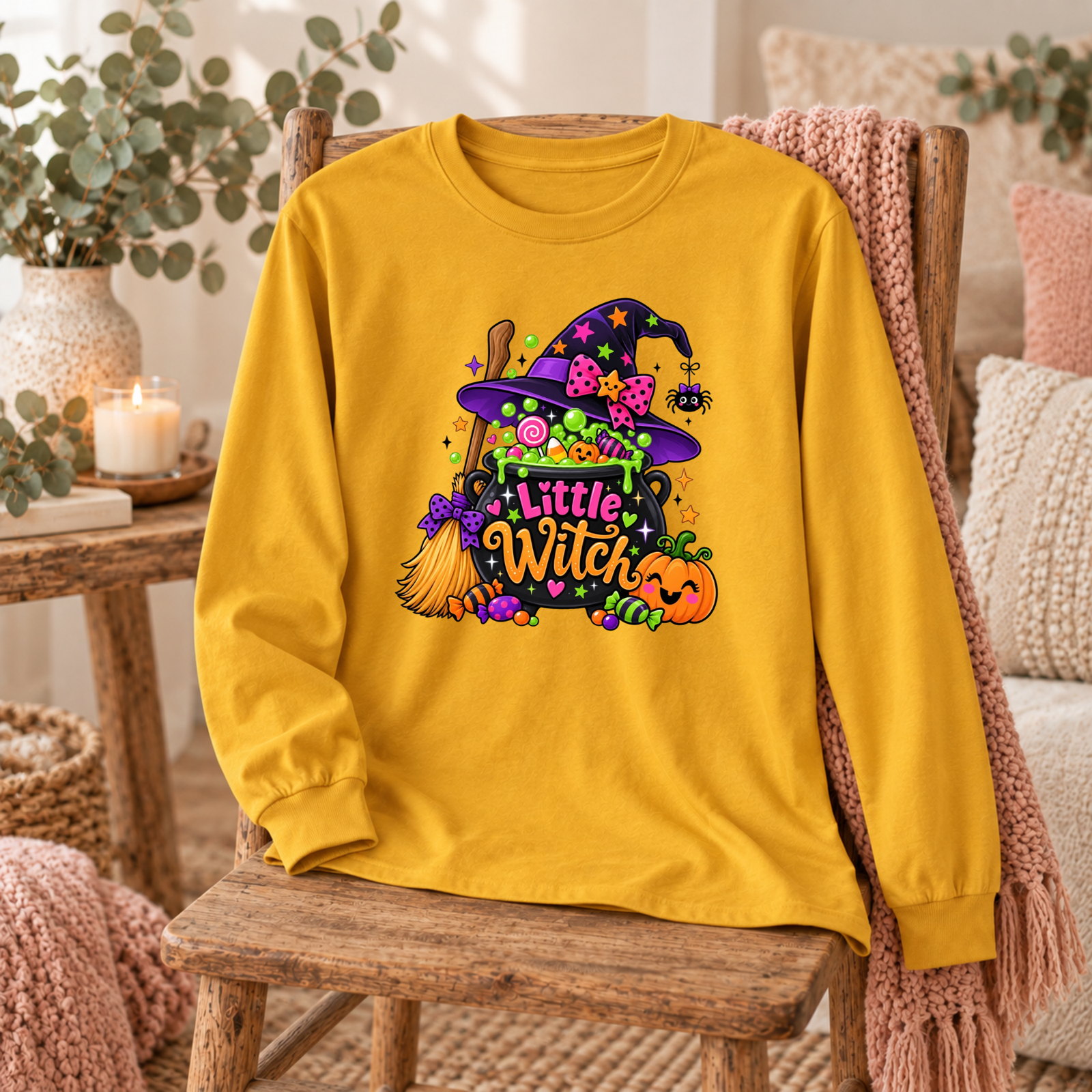 Little Witch Youth Long Sleeve Tee
