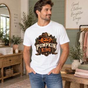 Pumpkin King Adult Short Sleeve Tee