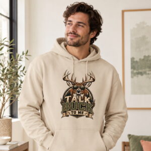 Talk Buck to Me Adult Hoodie