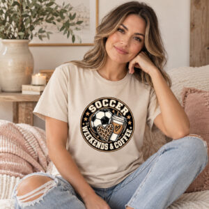 Soccer Friends and Coffee Tee