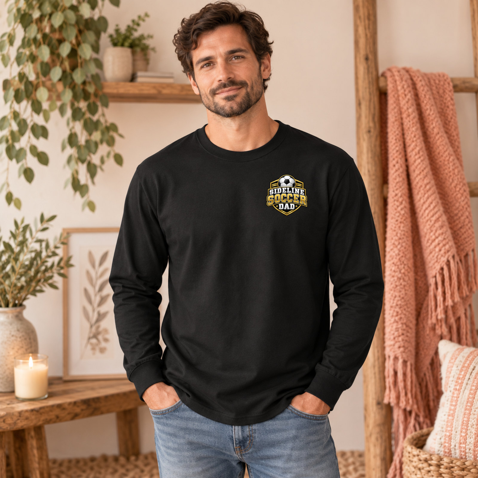 Soccer Dad Left Chest Crewneck