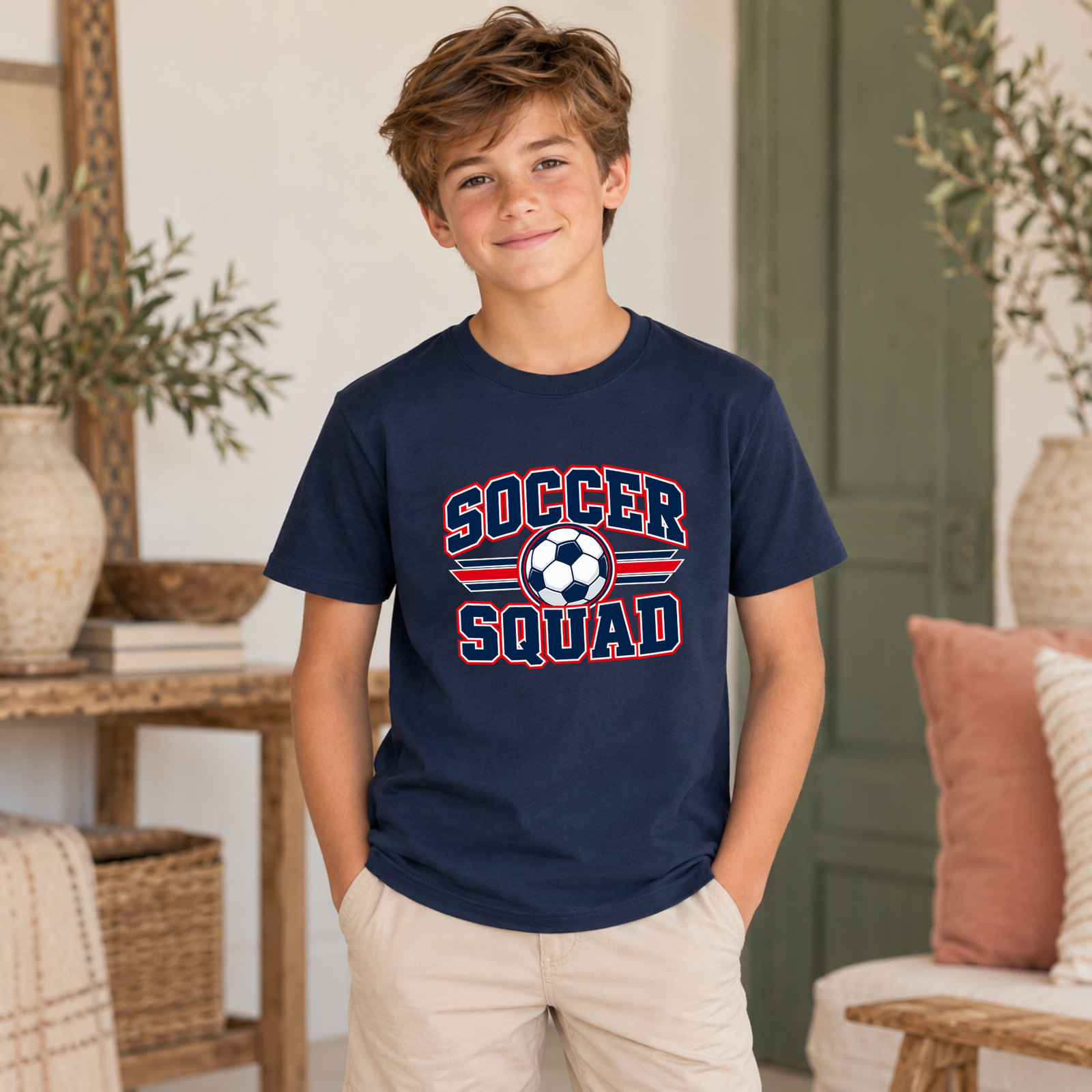 Soccer Squad Youth Tee