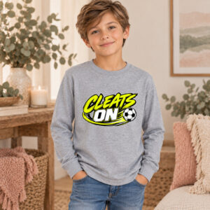 Cleats On Youth Soccer Long Sleeve