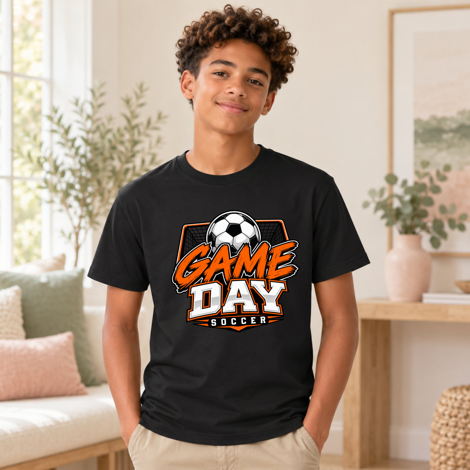Soccer Game Day Youth Tee