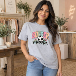 Soccer Mama Floral Tee