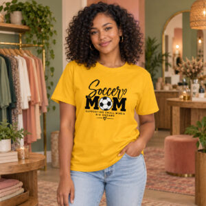 Soccer Mom Supporting From the Sidelines Tee